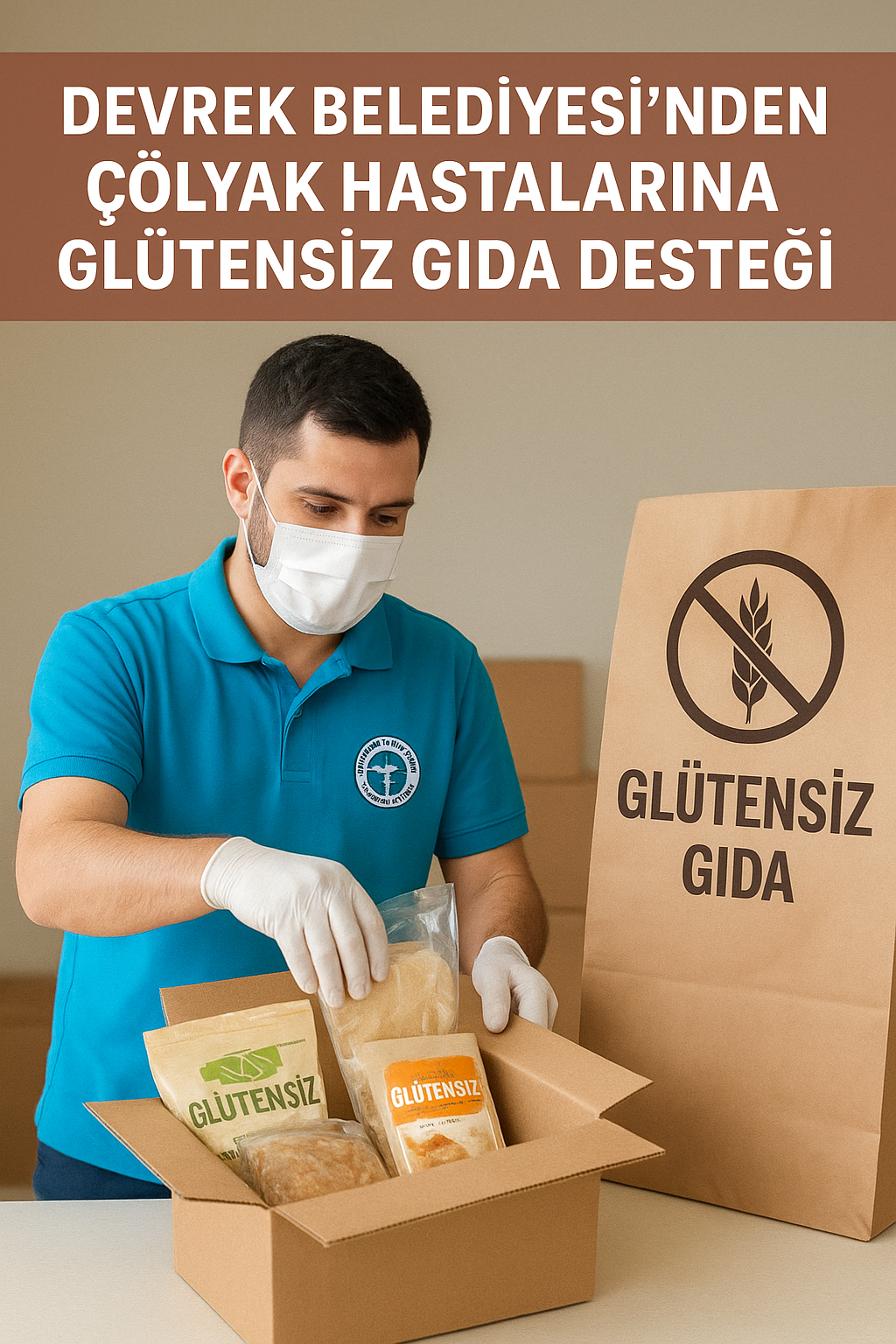 Devrek Belediyesi’nden Çölyak Hastalarına Glütensiz Gıda Desteği